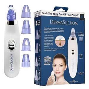 Derma Suction Blackhead Remover Vacuum Suck The Yuck Out Of Your Pores (cell Operated )